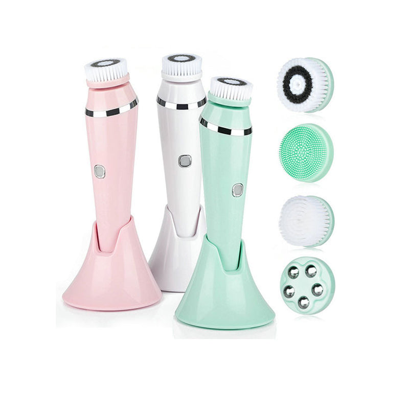 4 in 1 Electric Micro-Foaming Cleansing Brush