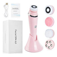 4 in 1 Electric Micro-Foaming Cleansing Brush