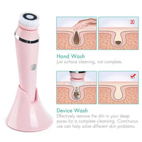 4 in 1 Electric Micro-Foaming Cleansing Brush